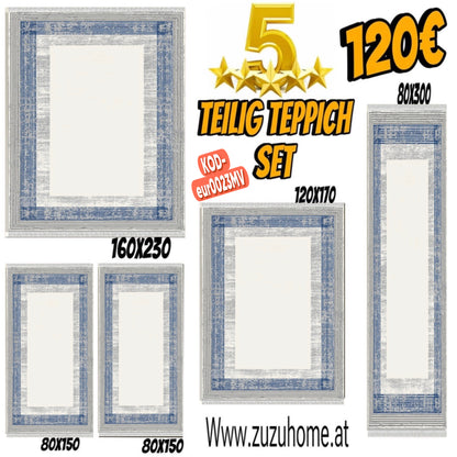 5 TEILIG TEPPICH SET -EUR0023MV