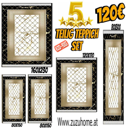 5 Teilig TEPPİCH Set-9053