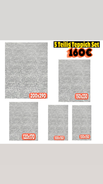 5 Teilig Teppich Set 2006